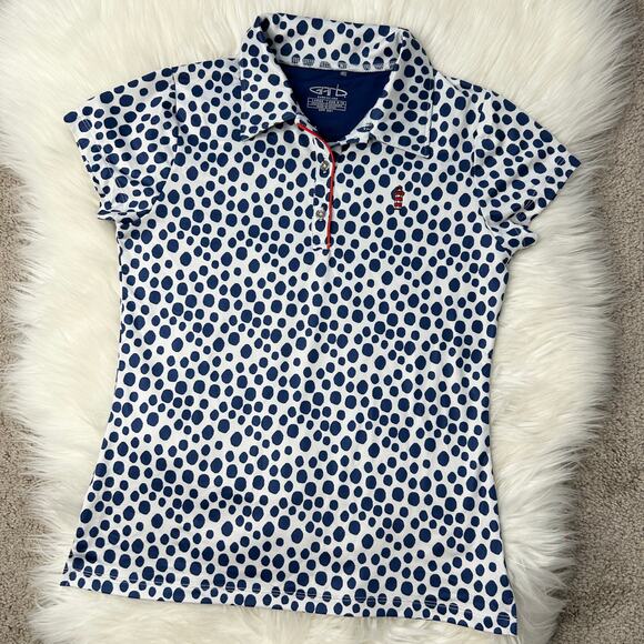 GARB Bonnie Golf Polo Girls Youth Size Large Activewear Athletic Performance UPF - Picture 1 of 7